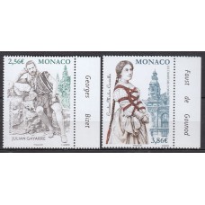 Monaco - Correo 2021 Yvert 3262/3 ** Mnh  Cantantes de Opera