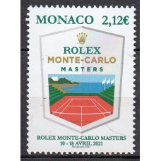 Monaco - Correo 2021 Yvert 3264 ** Mnh  Deportes tenis