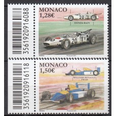 Monaco - Correo 2021 Yvert 3270/1 ** Mnh  Deportes automovilismo