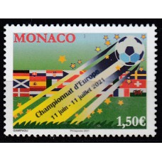 Monaco - Correo 2021 Yvert 3277 ** Mnh  Deportes fútbol