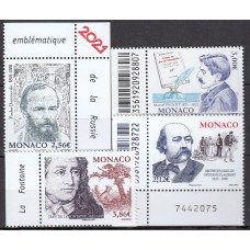 Monaco - Correo 2021 Yvert 3285/8 ** Mnh Personajes