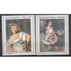 Italia - Correo 1982 Yvert 1548/9 ** Mnh  Pinturas