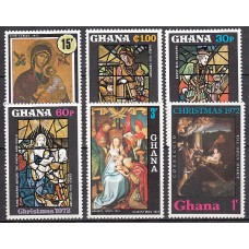 Ghana - Correo 1972 Yvert 449/54 ** Mnh  Navidad