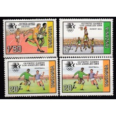 Tanzania - Correo Yvert 239/42 ** Mnh Olimpiadas de los Angeles