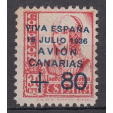 Canarias Correo 1937 Edifil 15 * Mh