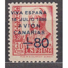 Canarias Correo 1937 Edifil 15 * Mh