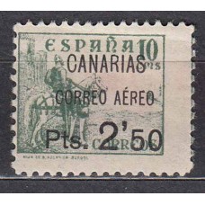 Canarias Correo 1937 Edifil 27 * Mh