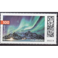 Alemania Federal Correo 2022 Yvert 3463 ** Mnh Aurora Boreal