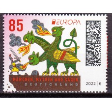 Alemania Federal Correo 2022 Yvert 3468a ** Mnh Europa