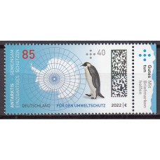 Alemania Federal Correo 2022 Yvert 3472 ** Mnh Protección del Medio Ambiente - Antartida