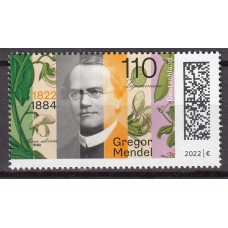 Alemania Federal Correo 2022 Yvert 3476 ** Mnh Gregor Mendel