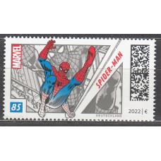 Alemania Federal Correo 2022 Yvert 3480 ** Mnh Comic-Spiderman