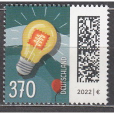 Alemania Federal Correo 2022 Yvert 3495 ** Mnh Definitivo Marca Luminosa