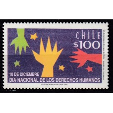 Chile - Correo 1992 Yvert 1147 ** Mnh  Derechos humanos