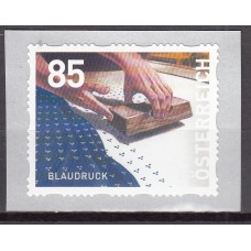 Austria Correo 2022 Yvert 3501 ** Mnh Tradición - Impresión en Azul