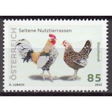 Austria Correo 2022 Yvert 3509 ** Mnh Fauna - Animales de Granja