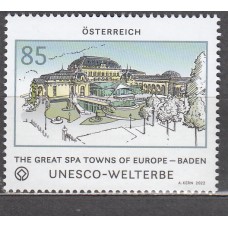 Austria Correo 2022 Yvert 3514 ** Mnh Patrimonio Mundial de la Unesco