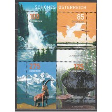 Austria Correo 2022 Yvert 3520/23 ** Mnh Paisajes de Austria