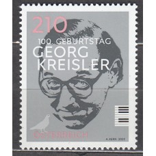 Austria Correo 2022 Yvert 3538 ** Mnh Personaje