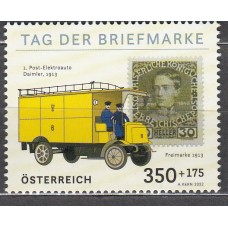 Austria Correo 2022 Yvert 3546 ** Mnh Dia del Sello