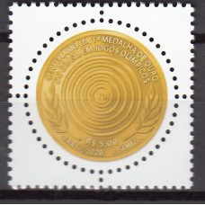 Brasil Correo 2020 Yvert 3865 ** Mnh Deportes - Tokyo 2020 medalla de oro