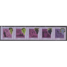 Brasil Correo 2020 Yvert 3878/82 ** Mnh Viñas