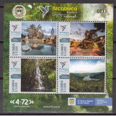 Colombia Correo 2021 Yvert 2379/82 ** Mnh Arcabuco