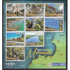 Colombia Correo 2021 Yvert 2403/11 ** Mnh Golfo de Morrosquillo