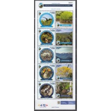 Colombia Correo 2022 Yvert 2516/25 ** Mnh Parques Nacionales XI serie - Fauna - Flora