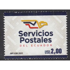 Ecuador Correo 2022 Yvert 3018 ** Mnh Servicios Postales