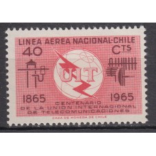 Chile Aereo Yvert 222 ** Mnh  UIT