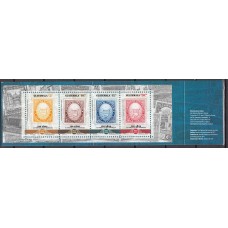 Guatemala - Correo Yvert 776/79 Carnet ** Mnh Aniversario 150 Años Primeros vuelos