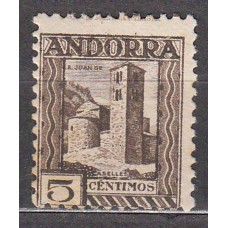 Andorra Española Sueltos 1935 Edifil 29 ** Mnh