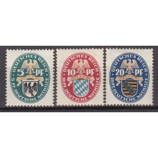 Alemania Imperio Correo 1925 Yvert 368/70 * Mh