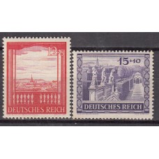 Alemania Imperio Correo 1941 Yvert 728/29 * Mh