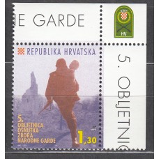 Croacia Correo 1996 Yvert 357 ** Mnh Guardia Nacional