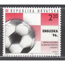 Croacia Correo 1996 Yvert 361 ** Mnh Campeonato de Futbol - Deportes