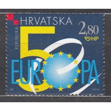 Croacia Correo 1999 Yvert 476 ** Mnh Consejo de Europa