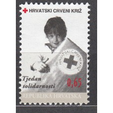 Croacia Beneficencia Yvert 55 ** Mnh Semana de la Soliraridad