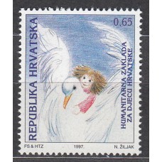 Croacia Beneficencia Yvert 69 ** Mnh Fauna - Paloma