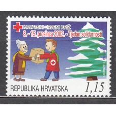 Croacia Beneficencia Yvert 75 ** Mnh Cruz Roja