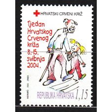 Croacia Beneficencia Yvert 79 ** Mnh Cruz Roja