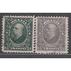 Brasil Correo 1913-15 Yvert 145/46 usado Personaje