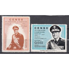 Guatemala - Correo Yvert 425/6 ** Mnh  Personaje