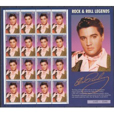 Grenada - Correo 1995 Yvert 2593 mini hoja ** Mnh Elvis Presley