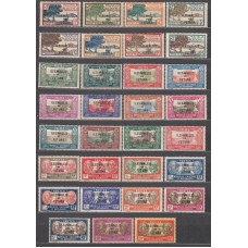 Wallis y Futuna Correo Yvert 43/65 **/*/(*) Mnh/Mh/Mng  Falta 59