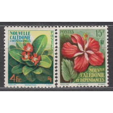 Nueva Caledonia Correo Yvert 288/89 * Mh Flores