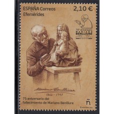 España II Centenario Correo 2022 Edifil 5624 ** Mnh  Mariano Benlliure