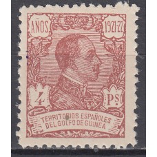 Guinea Sueltos 1922 Edifil 165 ** Mnh