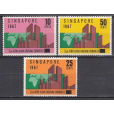 Singapur - Correo Yvert 76/8 ** Mnh